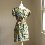 Womens Floral Print Summer Dress With Short..